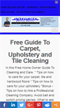 Mobile Screenshot of integritycleaningsystems.info